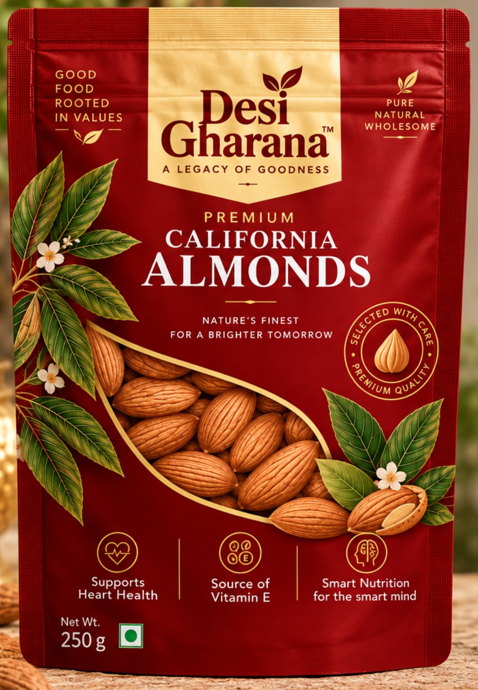 Premium California Almonds I 250gm