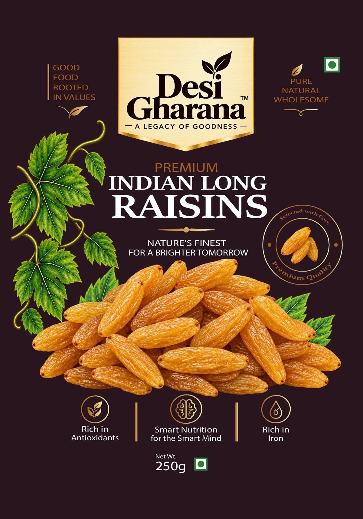 Premium Indian Long Raisins